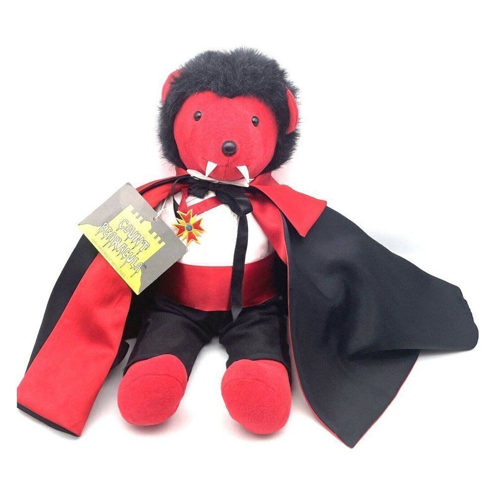 Vintage Halloween North Amer Bear Co VIM Very Important Monsters Count Bearacula